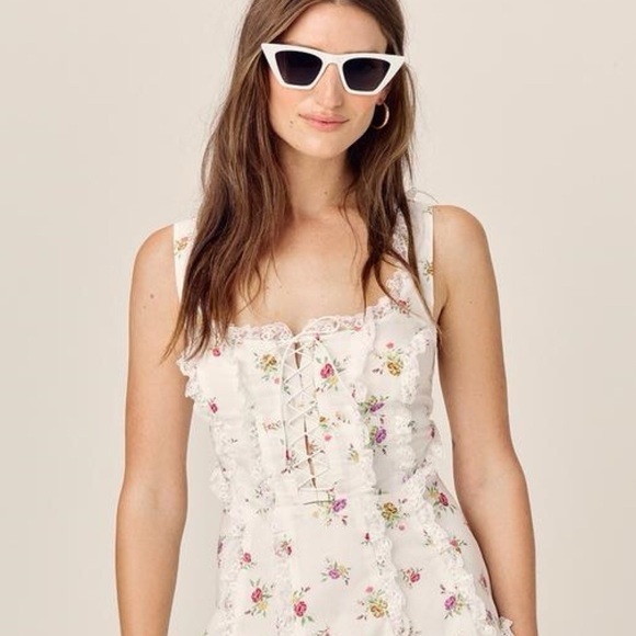 For Love And Lemons Wildflower Mini Dress - Picture 9 of 9